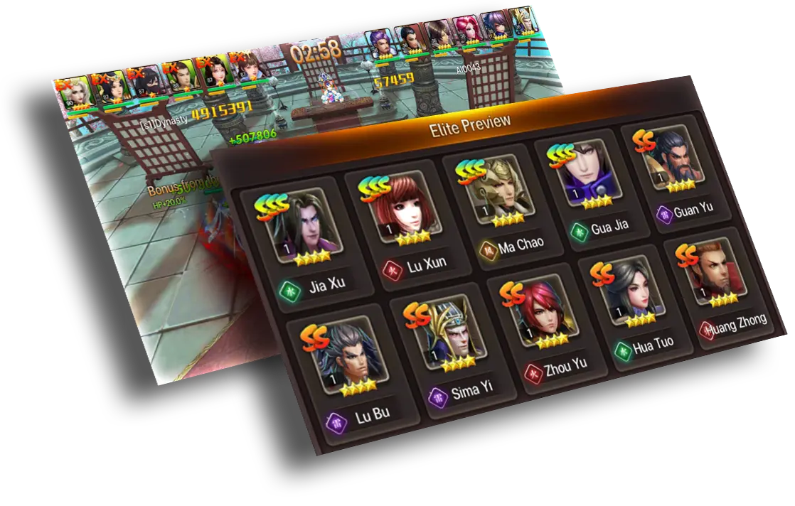 game screen shot